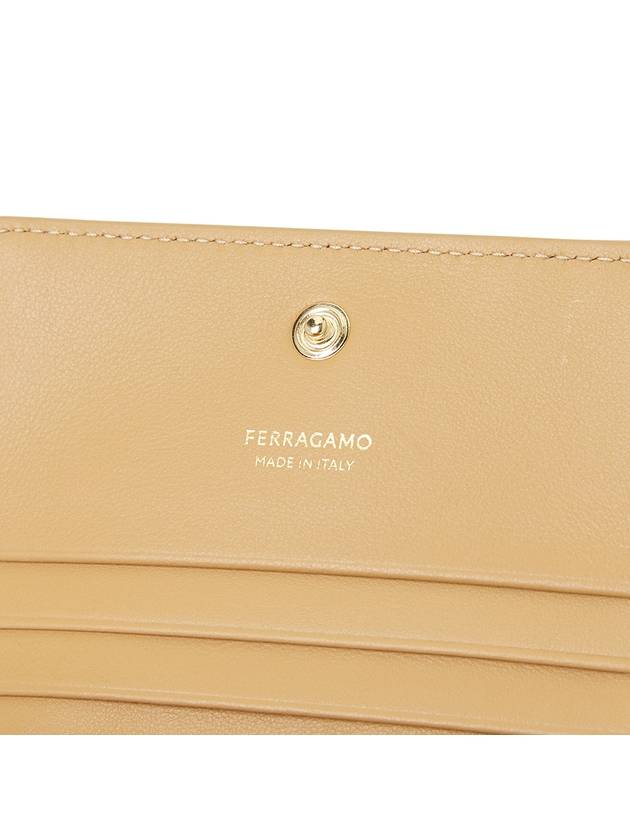 Ferragamo Women's Bicycle Wallet 22 0627 LIGHT CAME 0770857 - SALVATORE FERRAGAMO - BALAAN 6