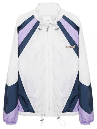 Devan Track Jacket White - ISABEL MARANT - BALAAN 2