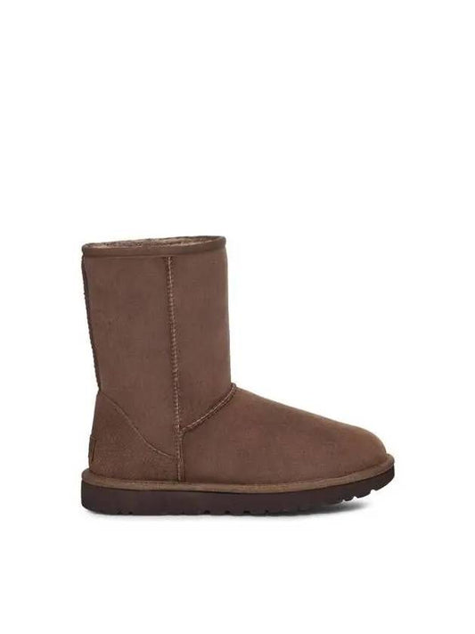 for women overlock stitch short boots classic ll auburn 270678 - UGG - BALAAN 1