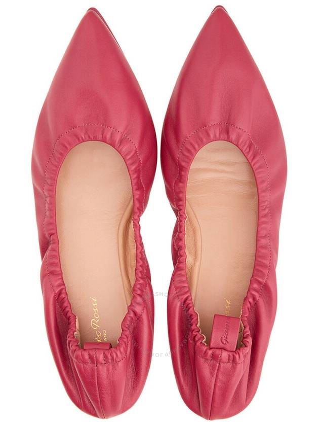 Gianvito Rossi Ladies Hibiscus Alina Ballerina Nappa Flats, Brand Size 36 ( US Size 6 ) - GIANVITO ROSSI - BALAAN 3