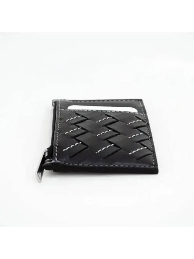 Credit Card Holder Wallet Black 755985V3KI4 - BOTTEGA VENETA - BALAAN 3