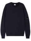 Light Fleece Sweatshirt Navy - CP COMPANY - BALAAN 4