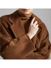 Madame 101801 Icon Coat Tobacco - MAX MARA - BALAAN 6