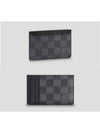 Neo Porte Cartes Damier Graphite Card Wallet Black - LOUIS VUITTON - BALAAN 2