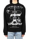 SWEAT50 S24 BLACK Marie Sweatshirt - Y/PROJECT - BALAAN 1