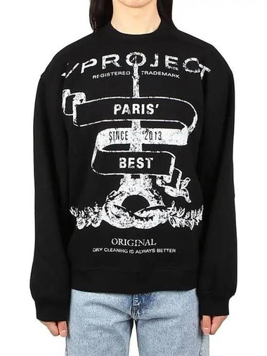 SWEAT50 S24 BLACK Marie Sweatshirt - Y/PROJECT - BALAAN 1