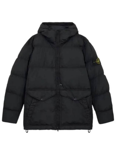 Crinkle Reps Re-Nylon Down Padding Black - STONE ISLAND - BALAAN 2