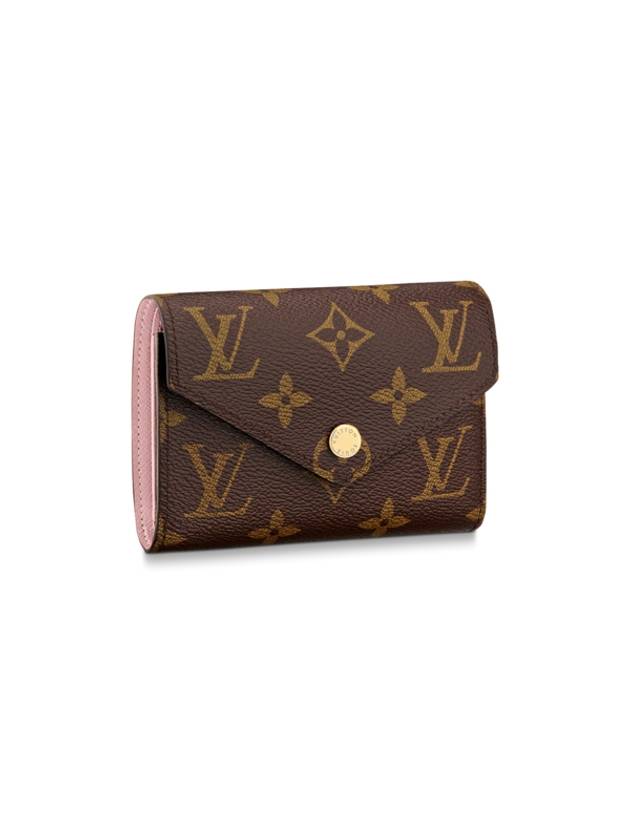 Victorine Monogram Half Wallet Rose Ballerine - LOUIS VUITTON - BALAAN 2