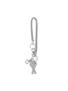 Heart Logo Chain Key Holder Red - AMI - BALAAN 4