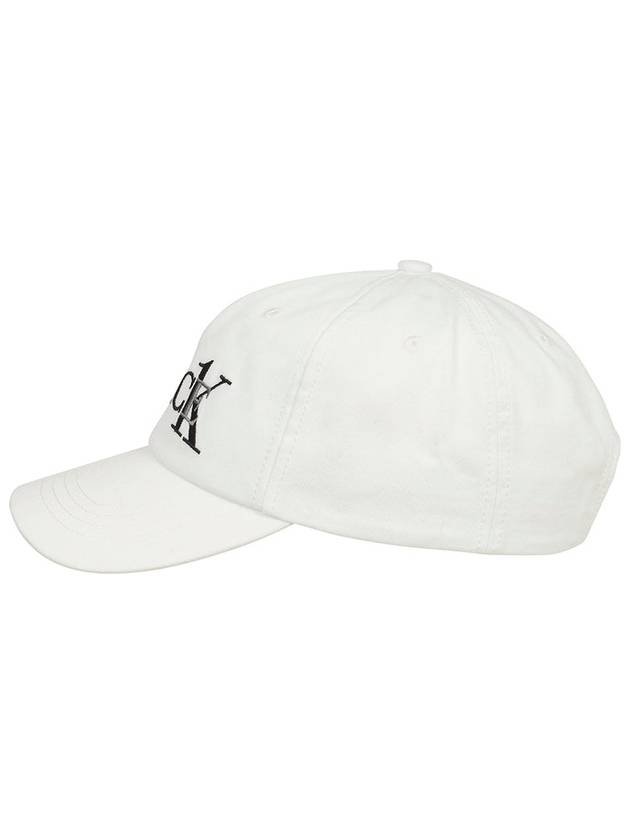 Calvin Klein 6panel cap white CK1 6PANEL CAP - PALACE - BALAAN 3