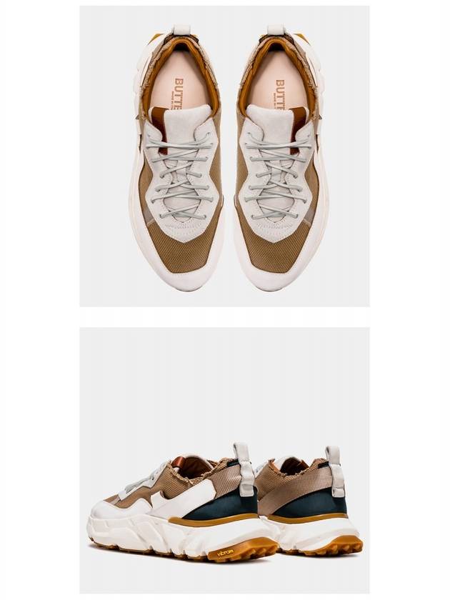 Spazio Low Top Sneakers White Brown - BUTTERO - BALAAN 6