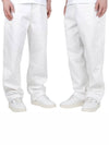 Alex Fit Straight Jeans White - AMI - BALAAN 4