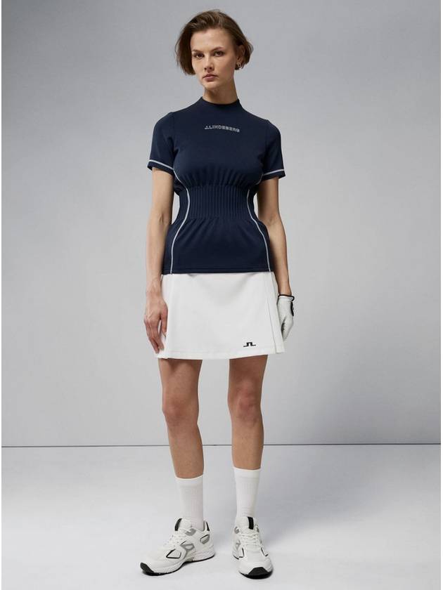 Golf Kim Top Short Sleeve T-Shirt KIM TOP Navy - J.LINDEBERG - BALAAN 3