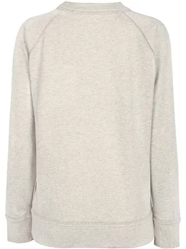 Millyny Logo Cotton Sweatshirt Ecru - ISABEL MARANT ETOILE - BALAAN 3