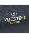 Small Size Rockstud Half Wallet Black - VALENTINO - BALAAN 11