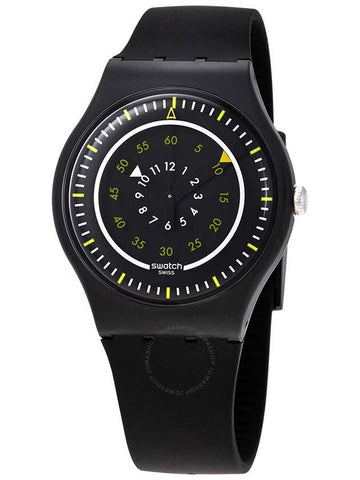 Swatch Piu Nero Quartz Black Dial Men's Watch SUOB157 - SWATCH - BALAAN 1