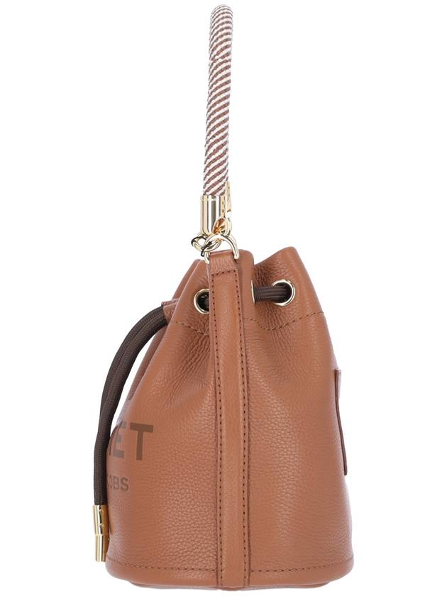 The Leather Bucket Bag Argan Oil - MARC JACOBS - BALAAN 6