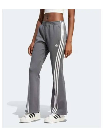 adidas ADILENIUM Flared Track Pants Gray IV9324 - ADIDAS - BALAAN 1