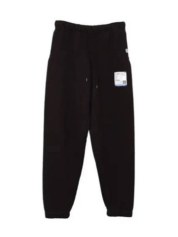 I12PT503 Black French Terry Easy Pants - MIHARA YASUHIRO - BALAAN 1