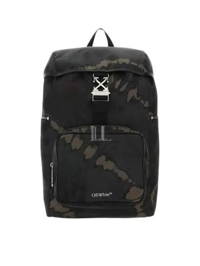 Arrow Tie Dye Backpack Black - OFF WHITE - BALAAN 2