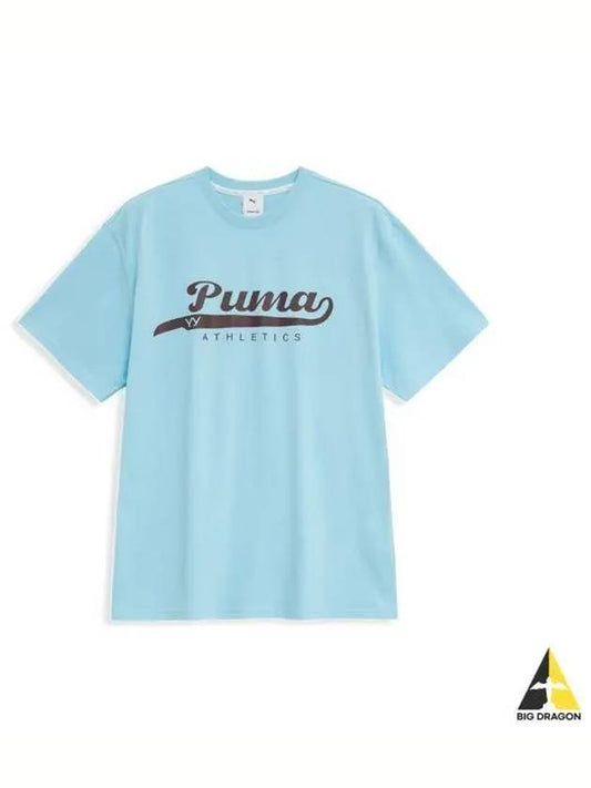 x OPEN YY Graphic Tee Silver Sky 940969 01 - PUMA - BALAAN 1