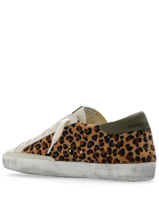 Superstar Classic Leopard Low Top Sneakers Brown - GOLDEN GOOSE - BALAAN 5