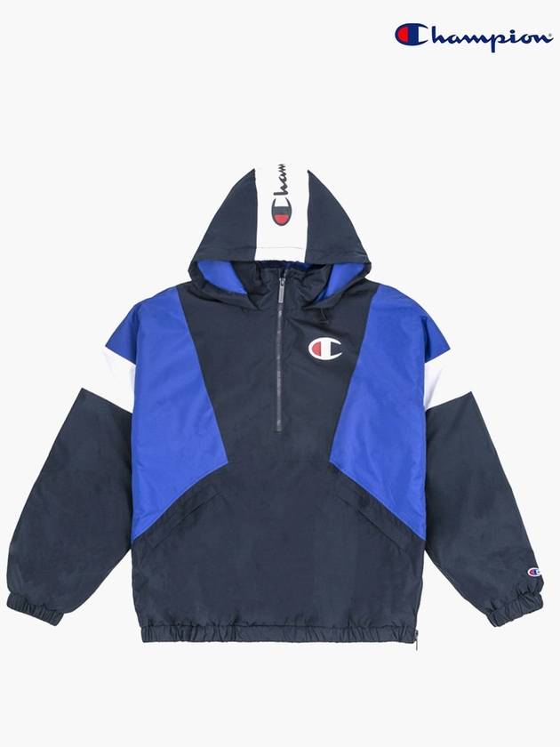 Windbreaker Big C Logo Anorak V4521 550204 - CHAMPION - BALAAN 1