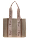 Woody Medium Tote Bag Beige - CHLOE - BALAAN 2