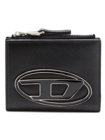 1DR Leather Half Wallet black - DIESEL - BALAAN 1