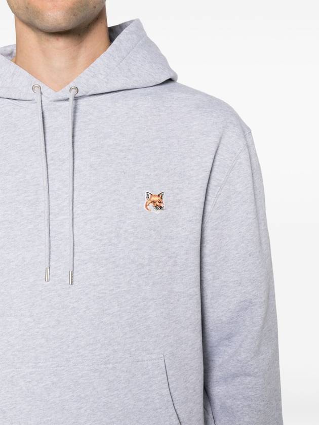 Fox Head Patch Regular Hoodie Grey - MAISON KITSUNE - BALAAN 6