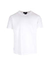 Shadow Back Graphic Print Short Sleeve T-Shirt  Natural White - STONE ISLAND - BALAAN 1