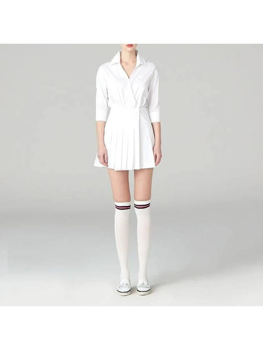 golfwear shirt wrap short dress white - ONOFF - BALAAN 2