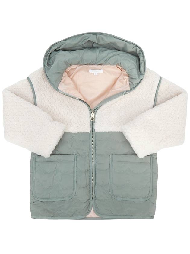 Kids C16418 690 6A12A Hooded Padded Jumper Jacket Adults can wear - CHLOE - BALAAN 2