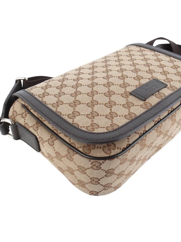 449172 GG Canvas Flap Messenger Cross Bag 34171Y - GUCCI - BALAAN 5