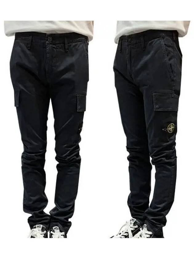 Wappen patch cargo pants 22231624 1095135 - STONE ISLAND - BALAAN 1