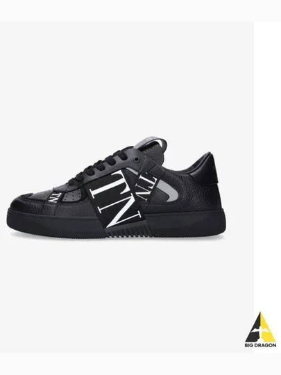 VLTN Low Top Sneakers Black - VALENTINO - BALAAN 2