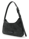 Platt Micro Leather Shoulder Bag Black - ACNE STUDIOS - BALAAN 3