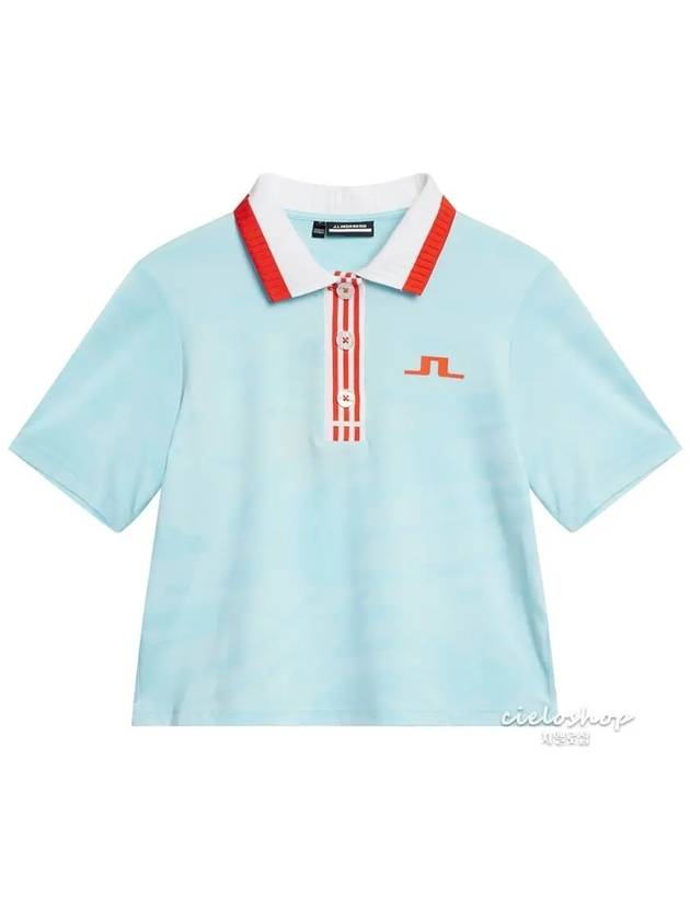 Lerato Lerato Polo Short Sleeve T-Shirt Blue GWJT09049 - J.LINDEBERG - BALAAN 1