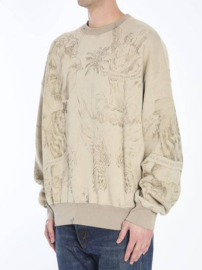 Pencil All Over sweatshirt - PALM ANGELS - BALAAN 2