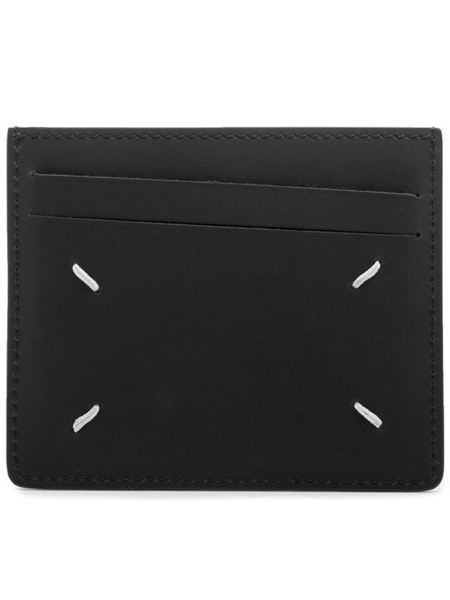 Stitch Diagonal Card Wallet Black - MAISON MARGIELA - BALAAN 2