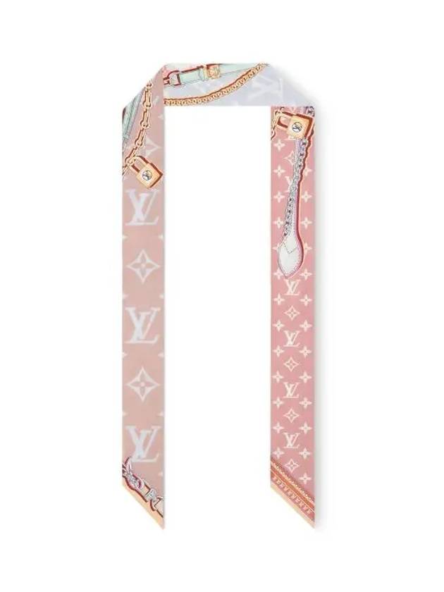 Ultimate Monogram BB Scarf White - LOUIS VUITTON - BALAAN 4