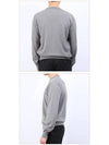 Men's Studded Round Knit Top Grey - LES HOMMES - BALAAN 4