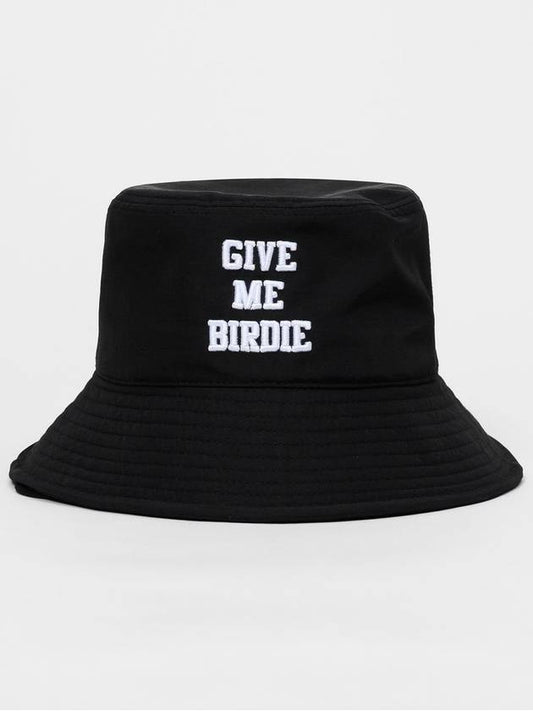 Give Me Buddy Casual Fit Bucket Hat Black - GOXO - BALAAN 1