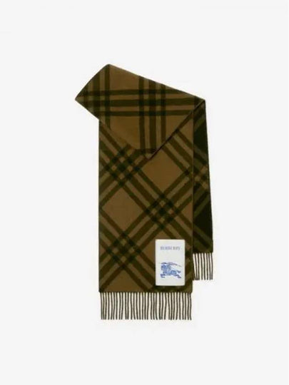 Burberry Check Fringe Edge Scarf - BURBERRY - BALAAN 2