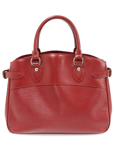 M5926E Red Epi Leather PASSY PM Tote Bag - LOUIS VUITTON - BALAAN 1