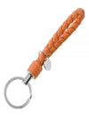 Intrecciato Weaving Key Holder Orange - BOTTEGA VENETA - BALAAN 2