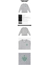 Logo Comfort Sweatshirt Light Grey Melange - MAISON KITSUNE - BALAAN 3