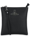 Logo Plaque Square Cross Bag Black - VIVIENNE WESTWOOD - BALAAN 2