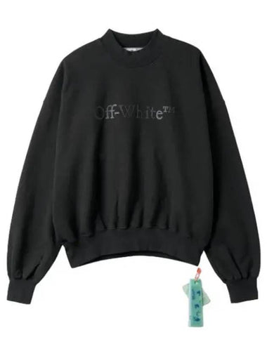 Logo Sweatshirt Black - OFF WHITE - BALAAN 1