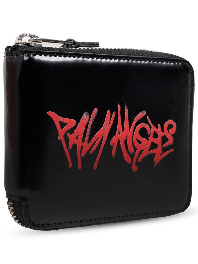 Palm Angels Wallet Made Of Eco Leather, Men's, Black - PALM ANGELS - BALAAN 4